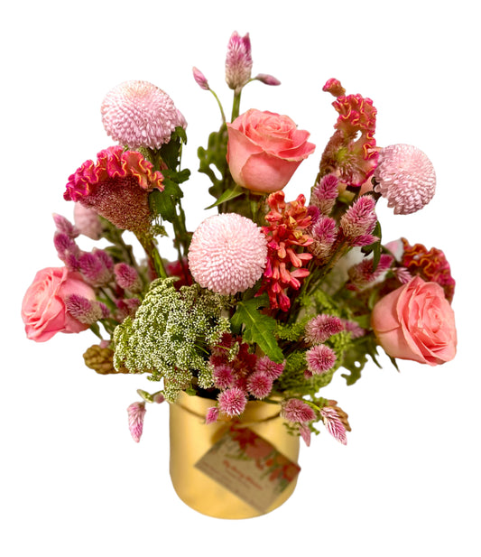 Gratitude in a Gold Vase image 0