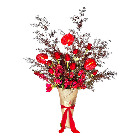 Romantic red jazz - My Jazzy Blooms