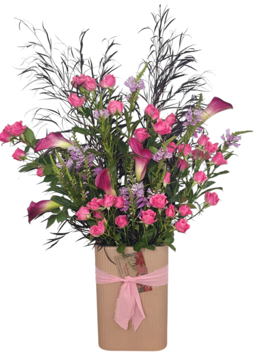 Jazzy Vase Arrangement - My Jazzy Blooms
