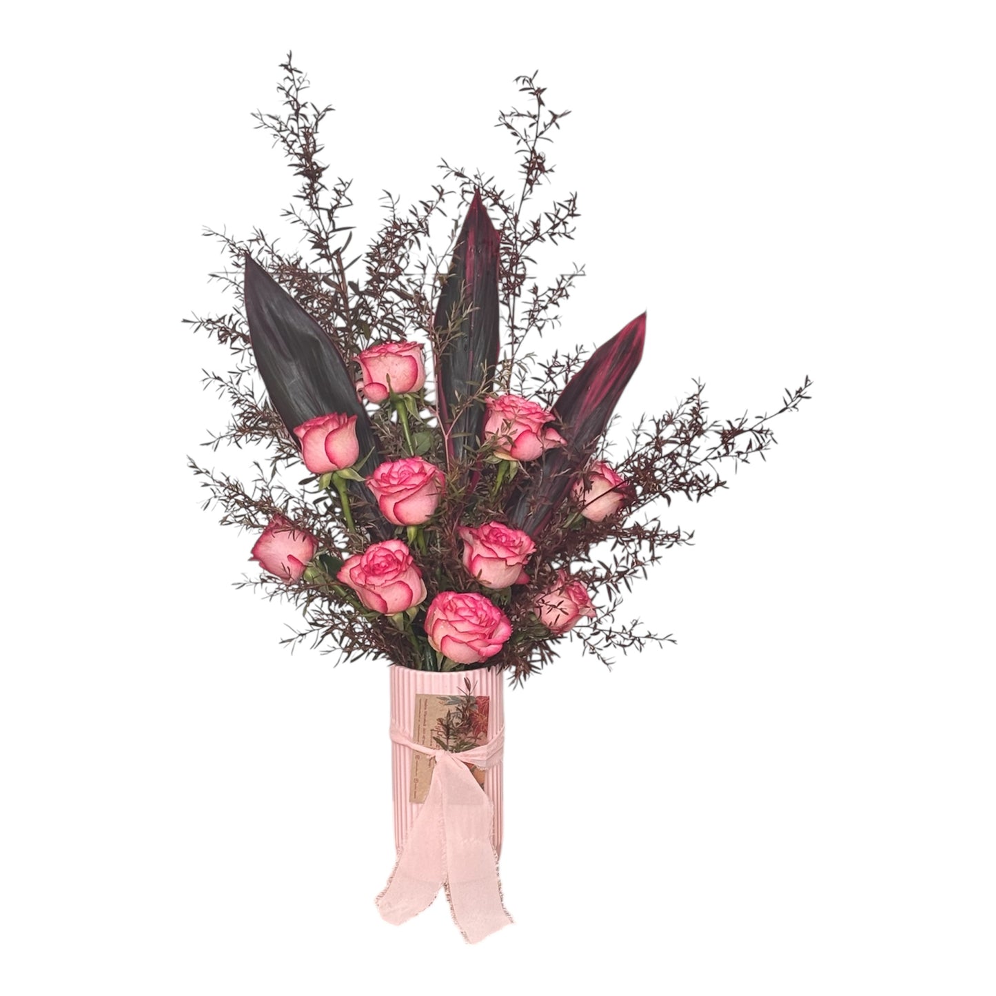 Premium Roses in a Vase - My Jazzy Blooms