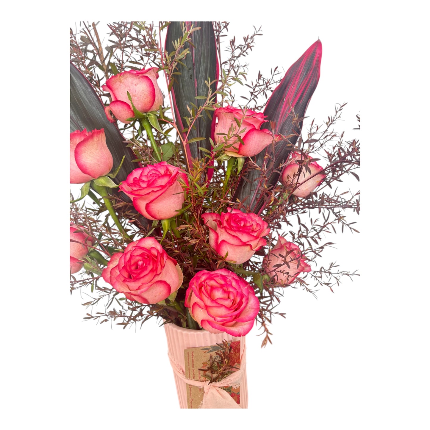 Premium Roses in a Vase - My Jazzy Blooms
