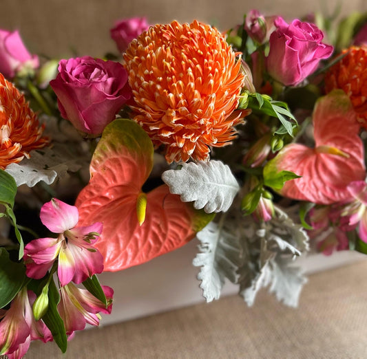 Floral  Long Table Centrepiece image 1